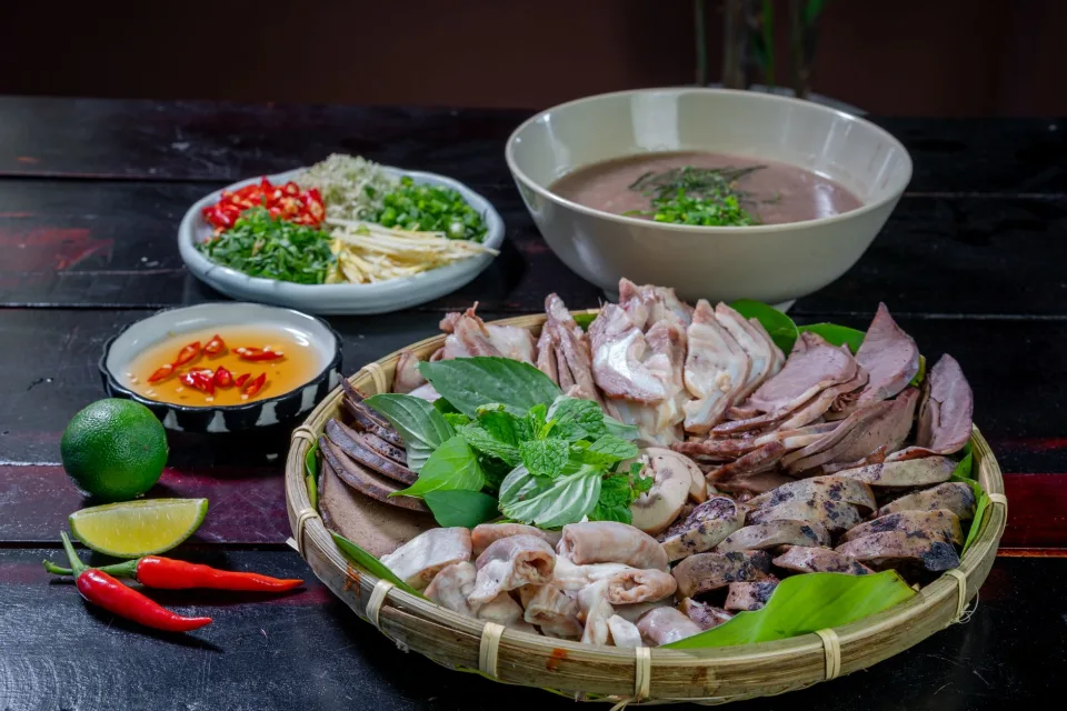 Quầy hải sản tươi